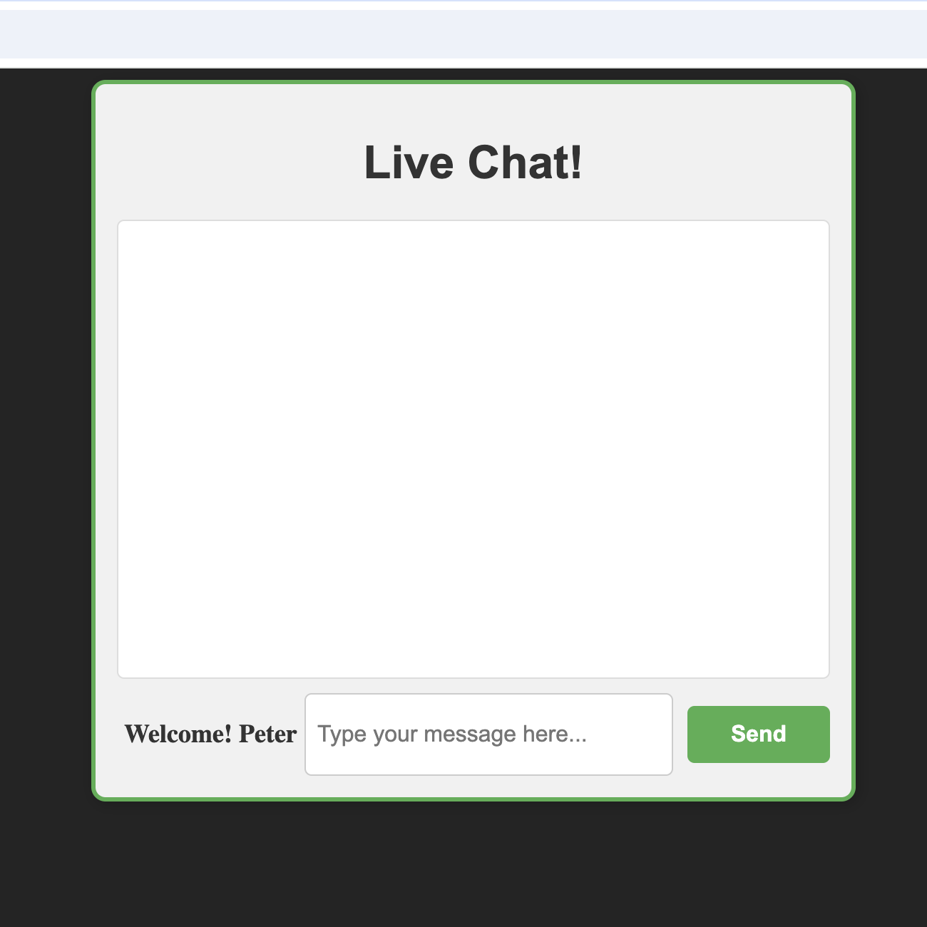 React Express Login System