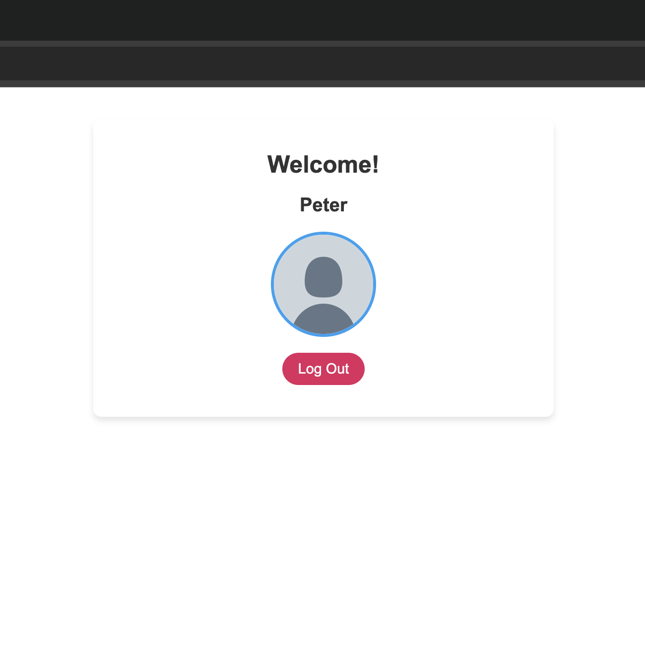 React Express Login System